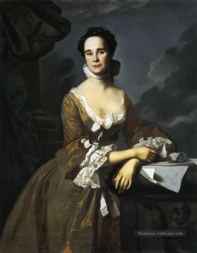  Daniel Peintre - Mme Daniel Hubbard Mary Greene Nouvelle Angleterre Portraiture John Singleton Copley